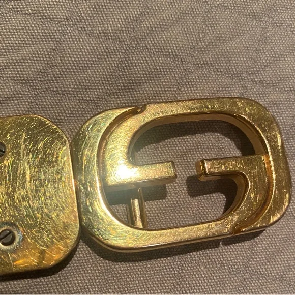 Vintage Authentic Gucci Reversible Leather Belt - Picture 4 of 10